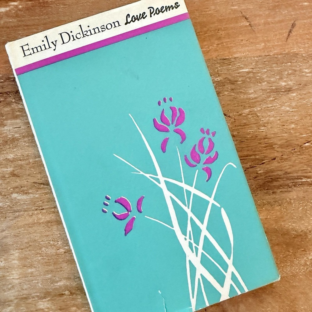 Vintage Emily Dickinson "Love Poems" Hardcover w/ DJ Peter Pauper Press NY Book